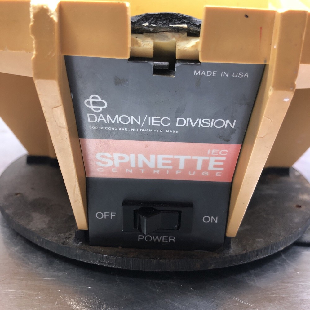 DAMON IEC DIVISION SPINETTE CENTRIFUGE