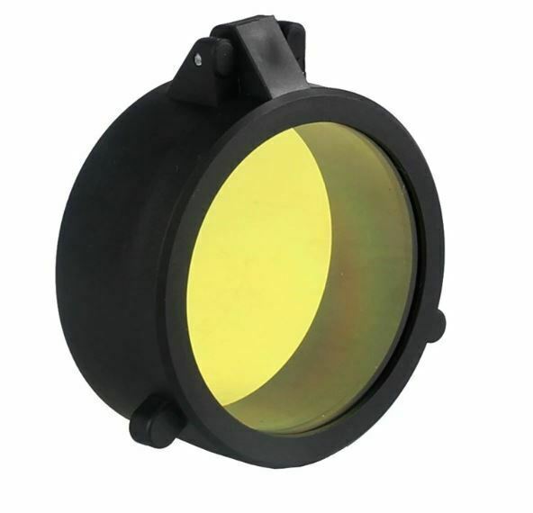 30-69MM Rifle Scope Lens Cover Flip Up Cap Quick Spring Protection Objective Len