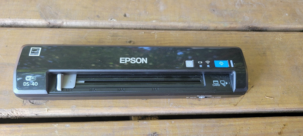 Epson WorkForce DS-40 Portable, Compact Scanner TESTED