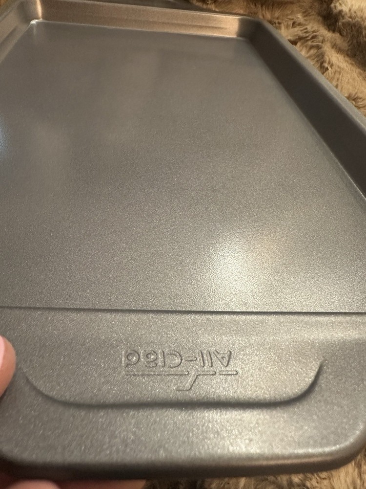 All-Clad Pro-Release Non-Stick Steel Rectangle Baking Tray.