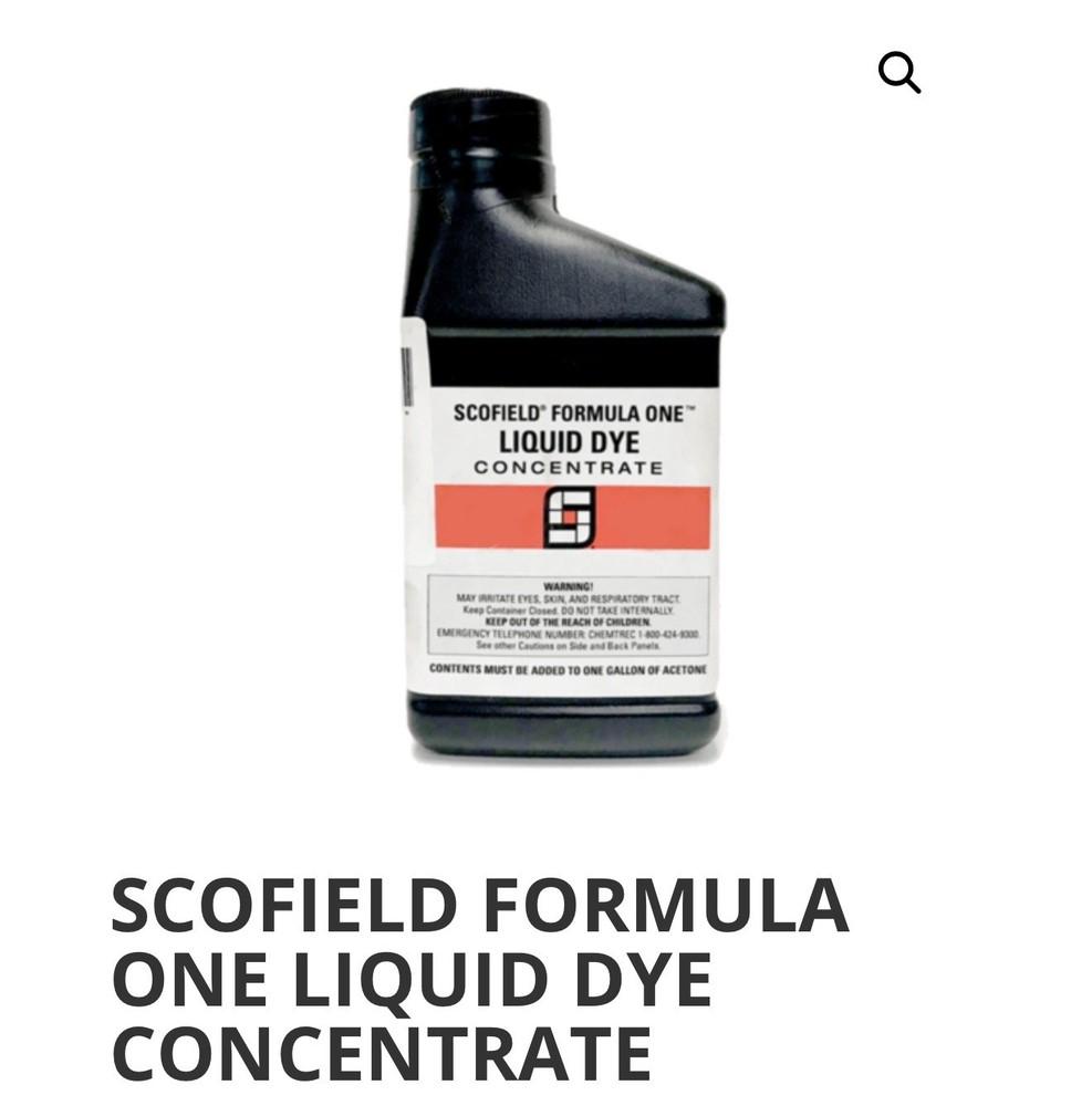 Scofield Dye Formula 1