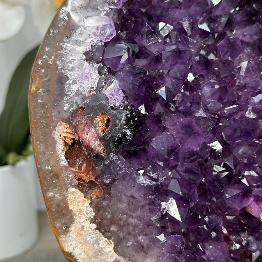 Natural Uruguayan Large Amethyst Geode. MWS2097