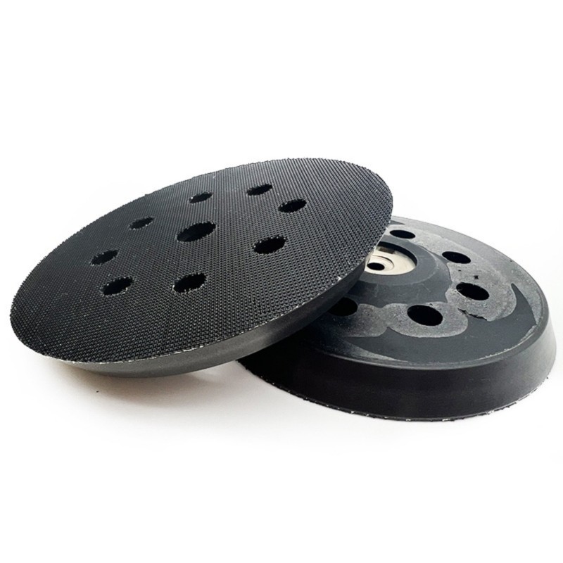 High Adhesion 125mm 8 Holes Sanding Disc Base for Efficient Woodworking
