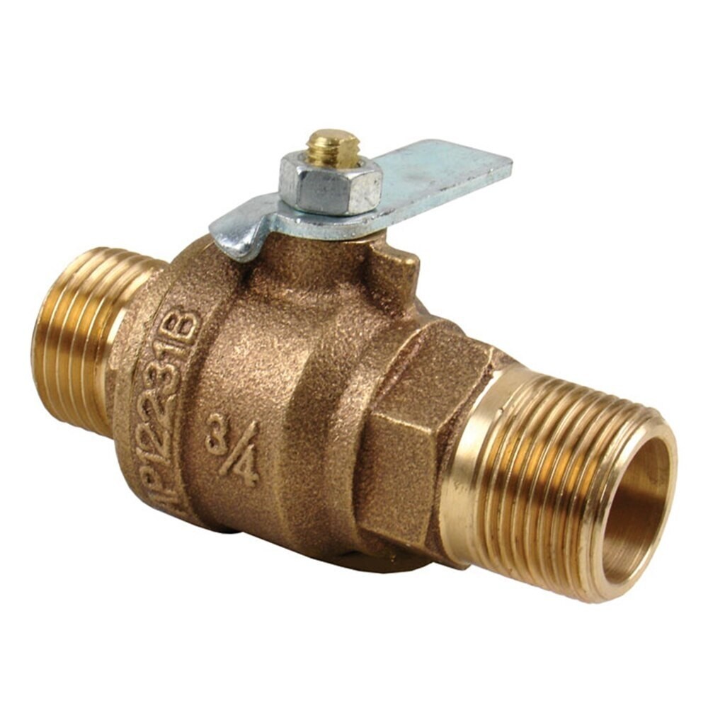 Rheem SP12231B Drain Valve for Water Heater - Lever, Brass, 3-3/4 in. length