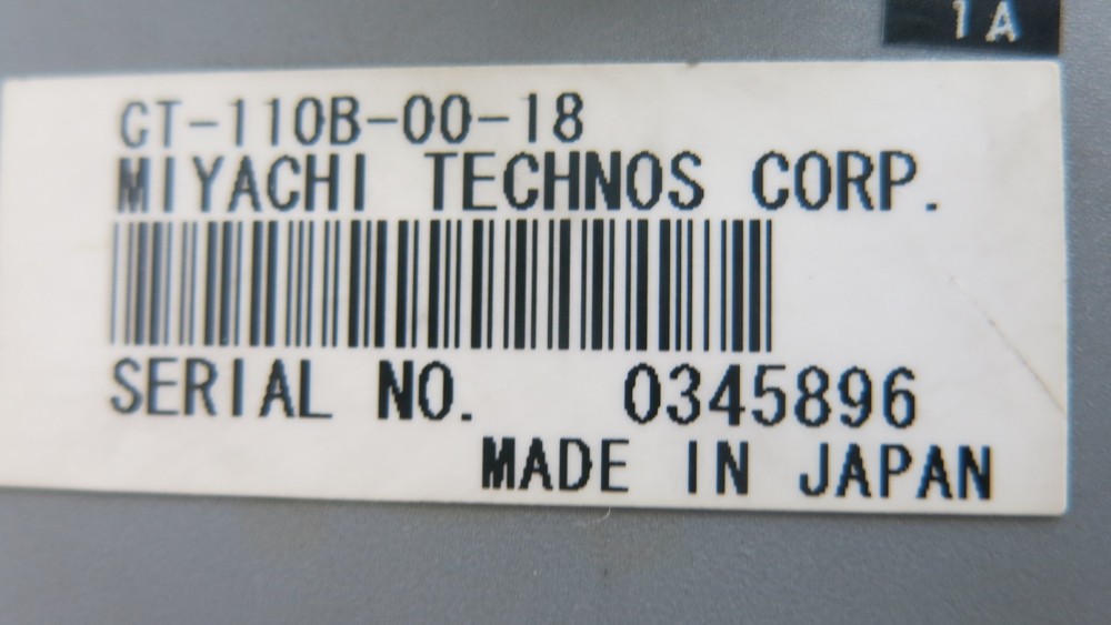 MIYACHI Weltouch CT-110B Welding Controller