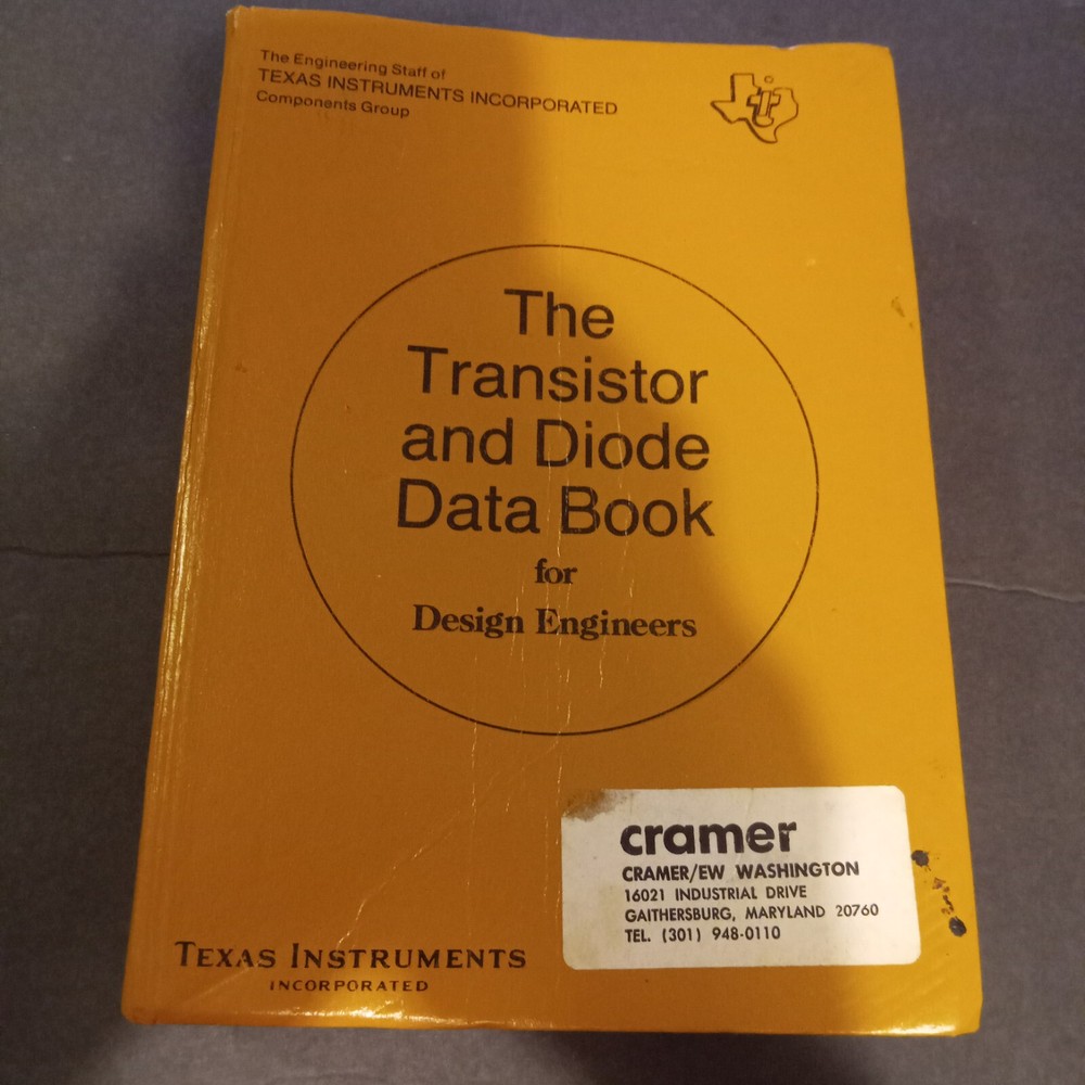 The Transistor And Diode Data Book 1973 Texas Instruments
