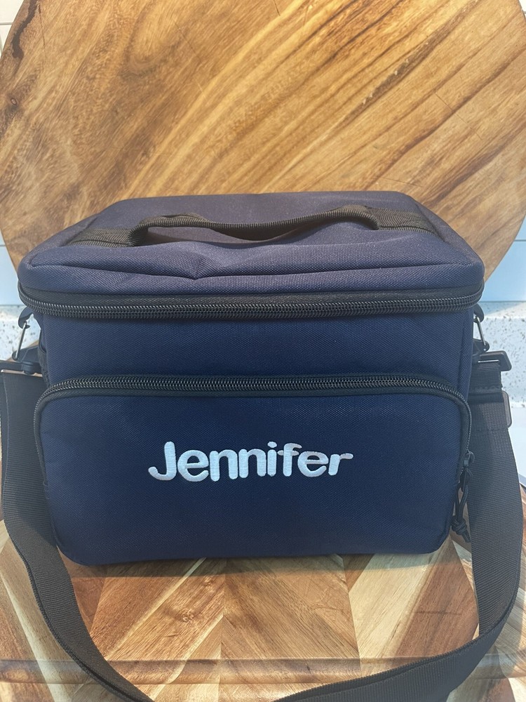 Lunch Box Cooler “Jennifer” embroidered