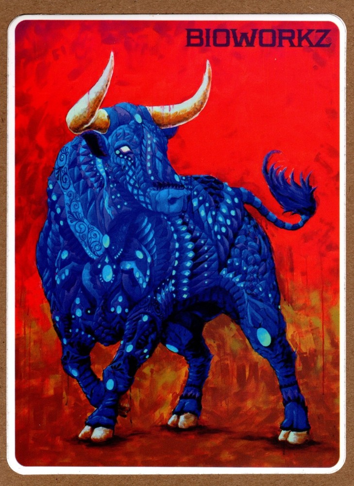 Bioworkz Bull Sticker