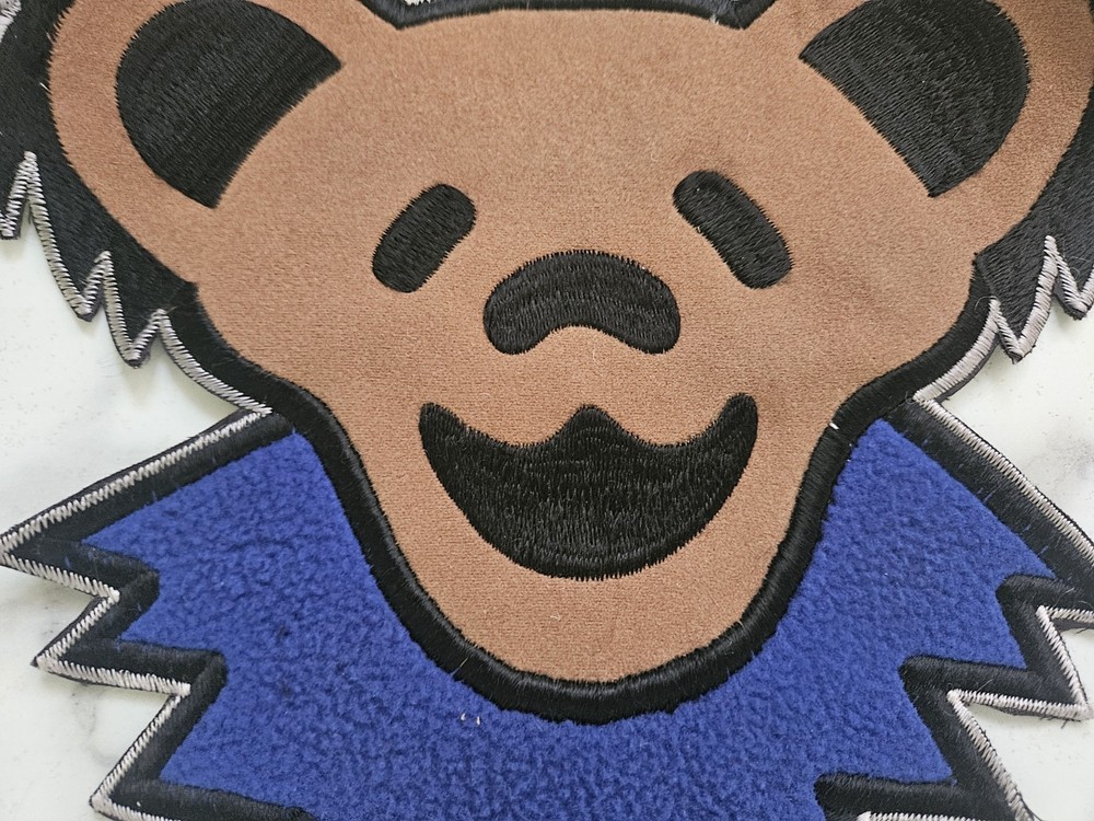 Grateful Dead Bear JUMBO Sew On Patch