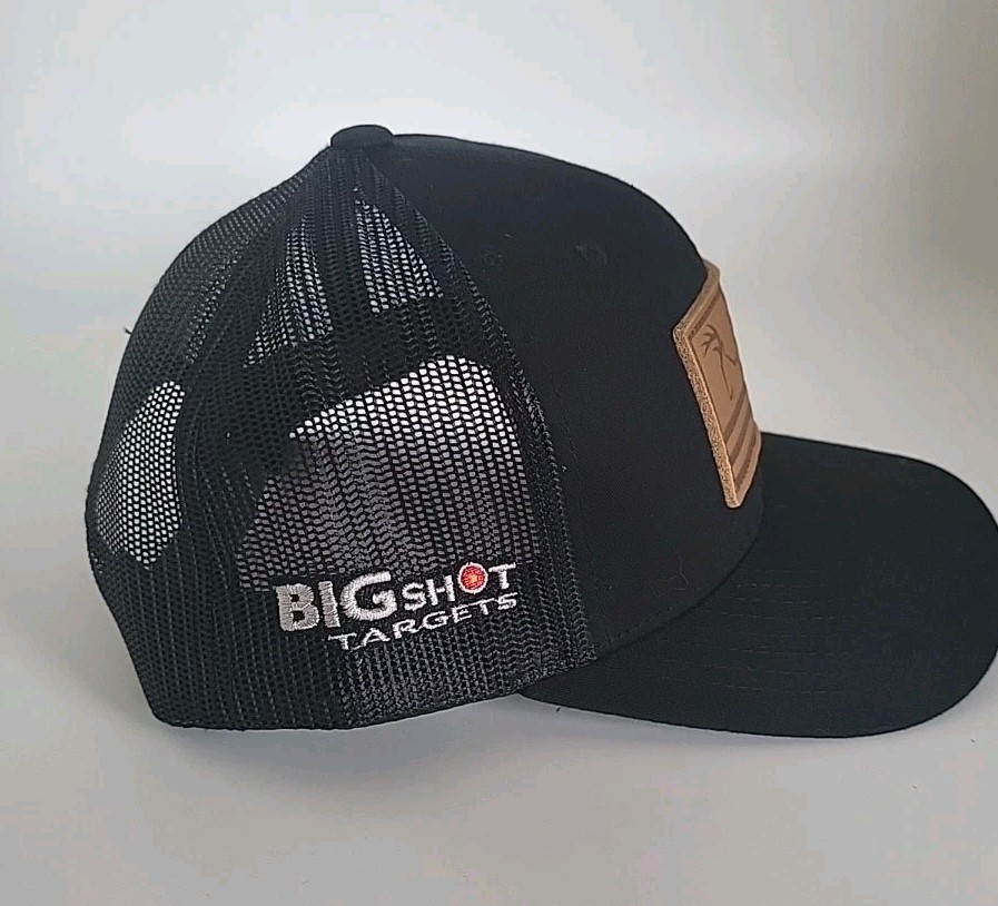 Delta Mckenzie Hat Deer Patch Snapback Black