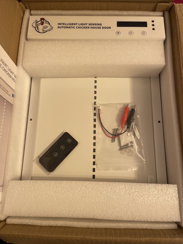 Intelligent Light Sensing Automatic chicken coop  door