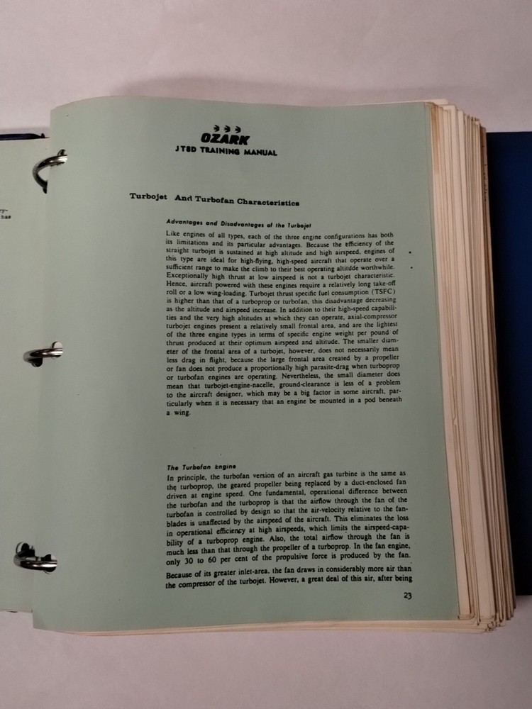 Douglas DC-9 JT8D Maintenance Training Manual for Technicians