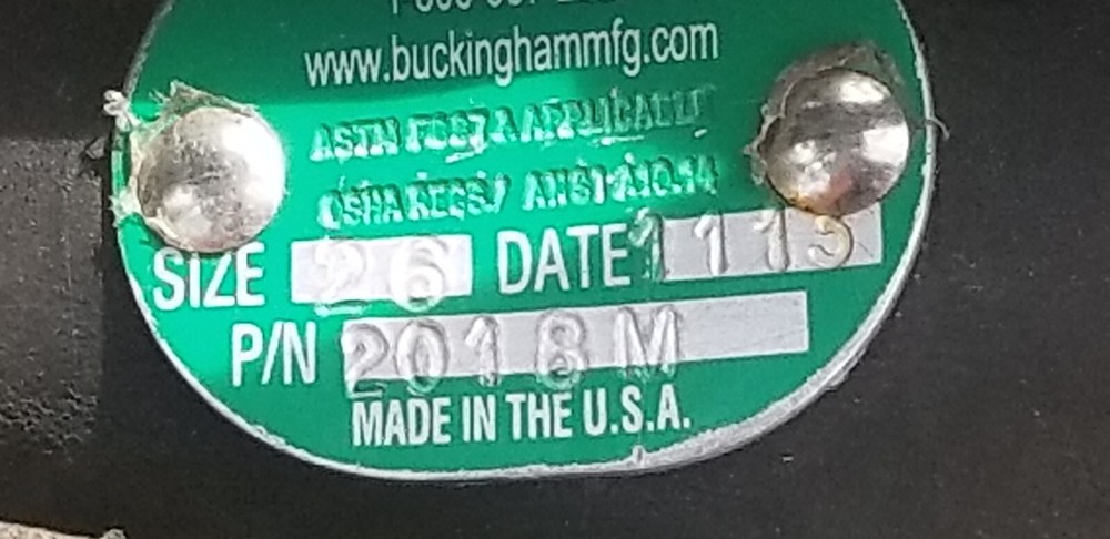 buckingham climbing gear,excellent condition