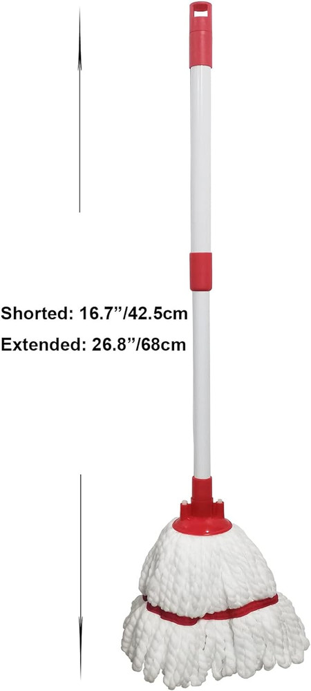 Mini Mop for Kids, Retractable, Removable, Little Helper'S Small Cleaning Tool