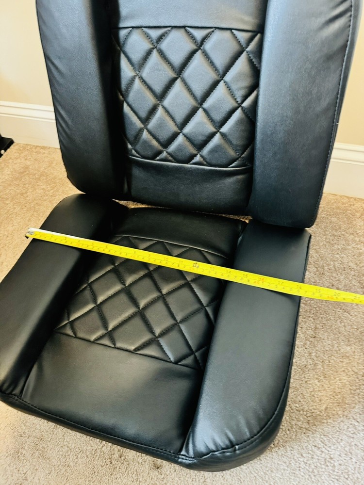 Motorcycle Sidecar Seat | Comfortable, Durable, Universal Fit | Black | New