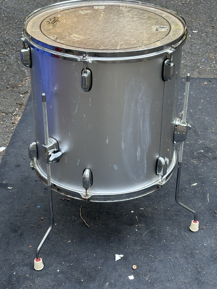 Premier Cabria 16” Floor Tom Silver