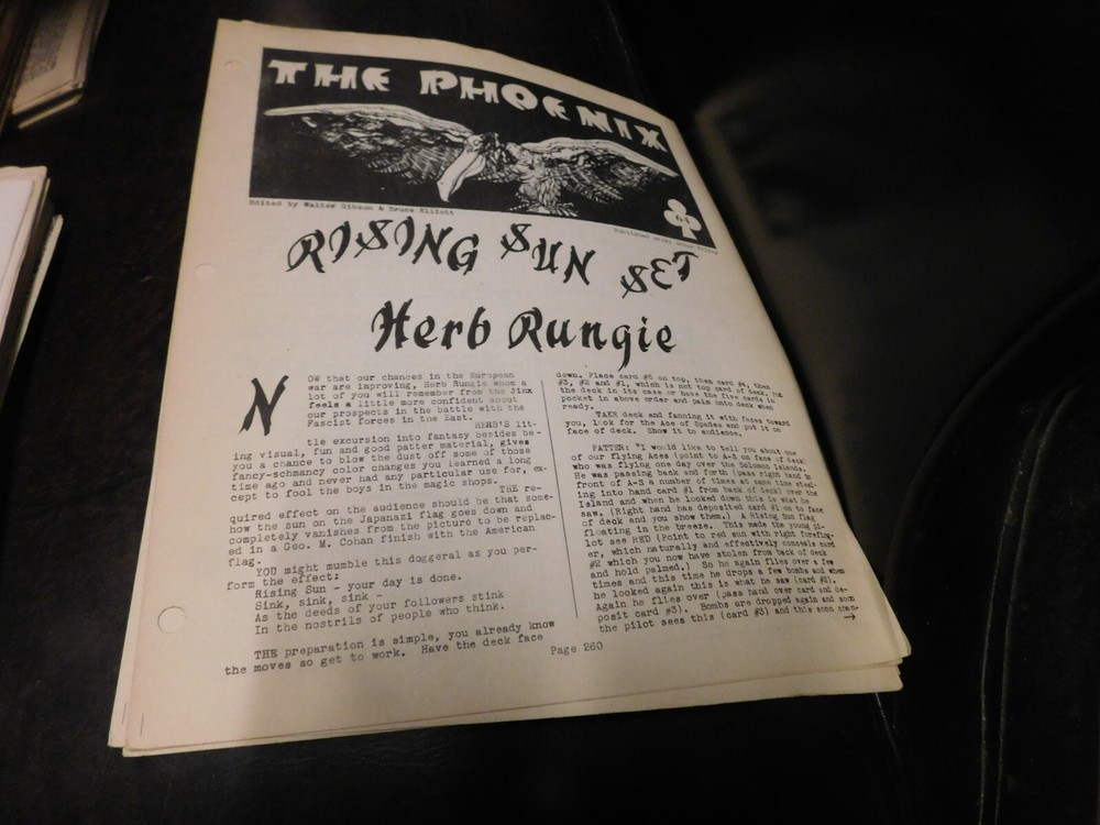 The Phoenix Magic Magazine For Magicians # 64