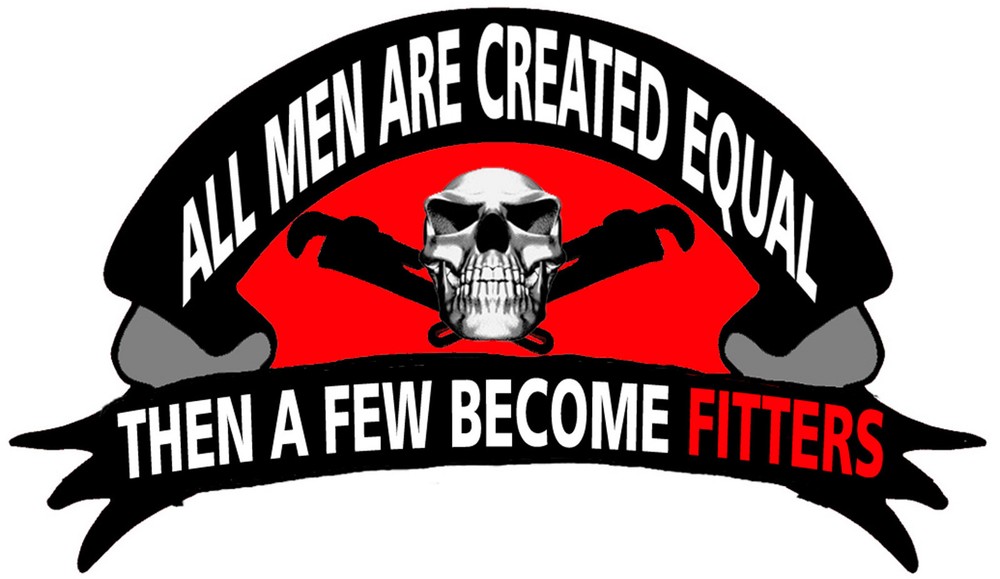All men are created equal, a few become pipefitters, CP-32
