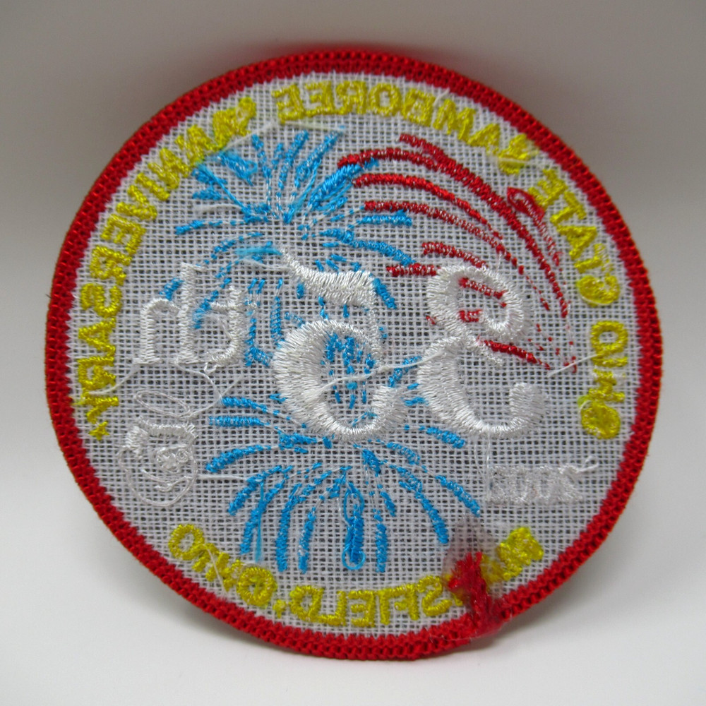 Good Sam Patch Ohio Samboree 35th Anniversary 2002 Mansfield Fireworks