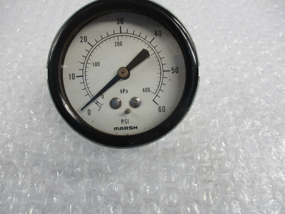 MARSH 0-60 PSI GAUGE NSNP
