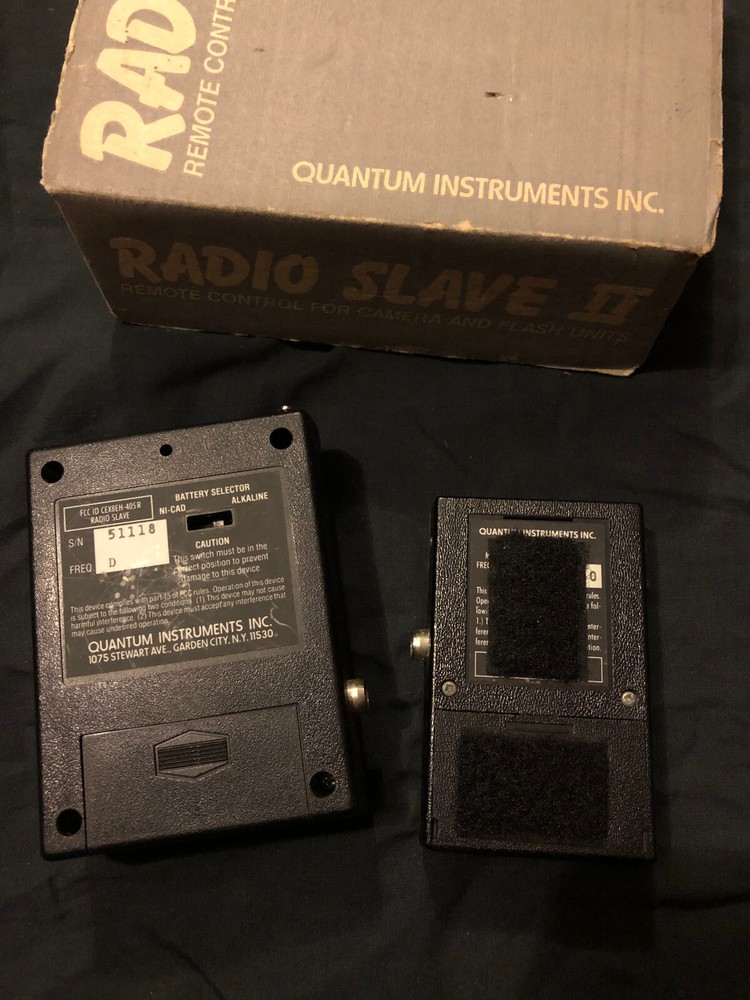 Quantum Radio Slave II Frequency A Wireless Receiver & Transmitter Camera Flash