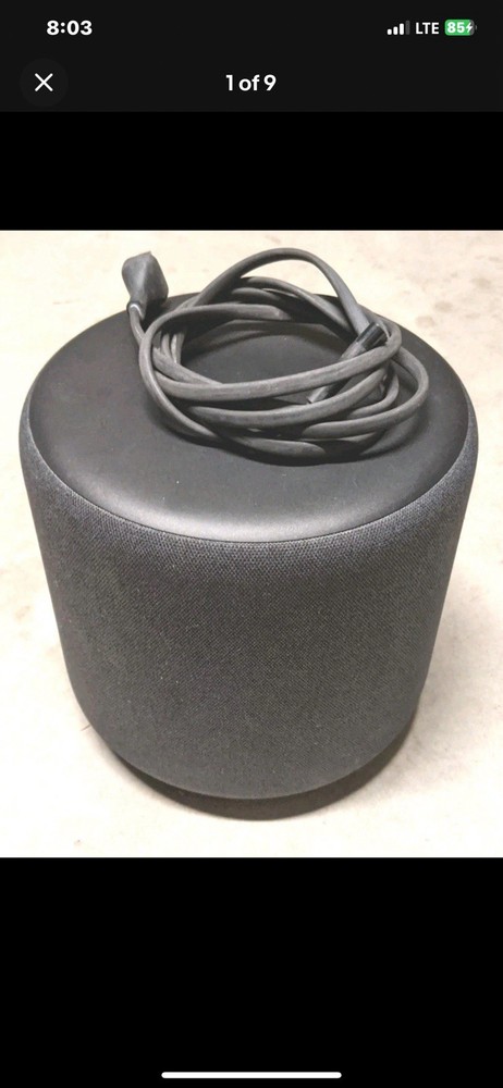 Amazon P5B83L 100W Echo Sub - Charcoal