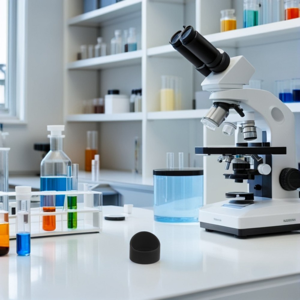 2 Pcs Optics Covers Microscope Rubber Eyecups Astronomical Telescope Accessory