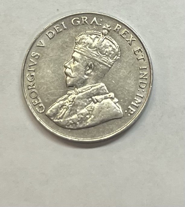 1923 Canada Five Cent - AU