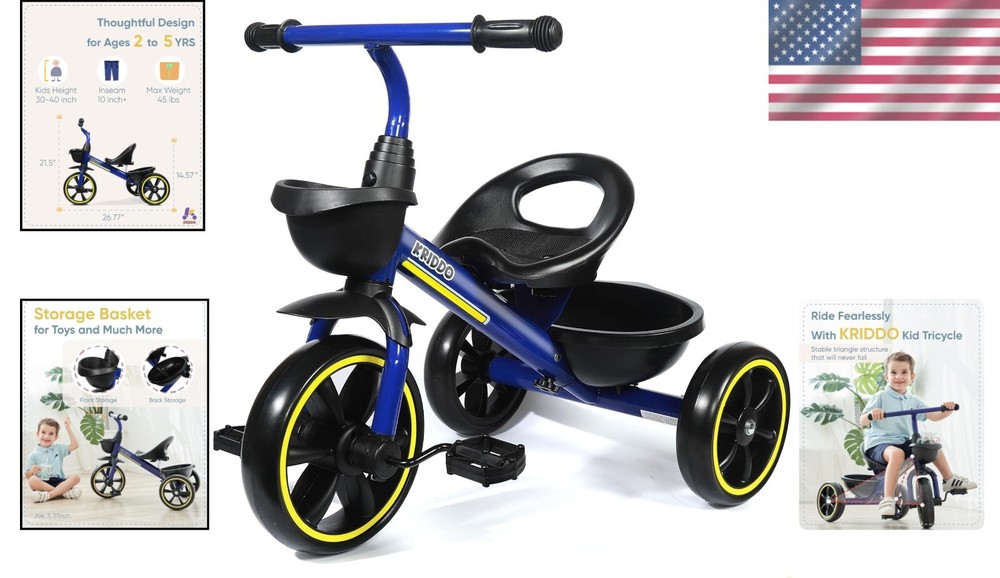 Interactive Safe Trike for Kids Aged 24 to 4 - Development Focused