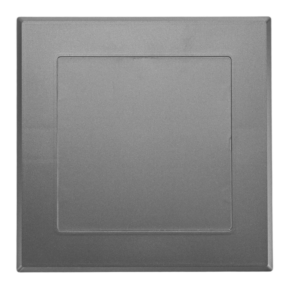 1-Pack Access Panel for Drywall, 5x5" Plastic Removable [Grey, Square]