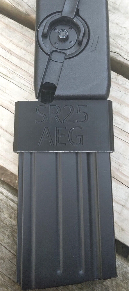Airsoft JG SR25 AEG Odin Speedloader Adapter (Black)