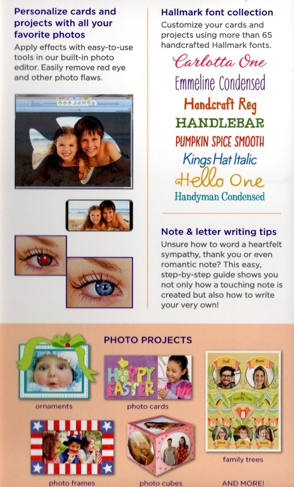 Hallmark Card Studio Deluxe - Card maker software for Windows