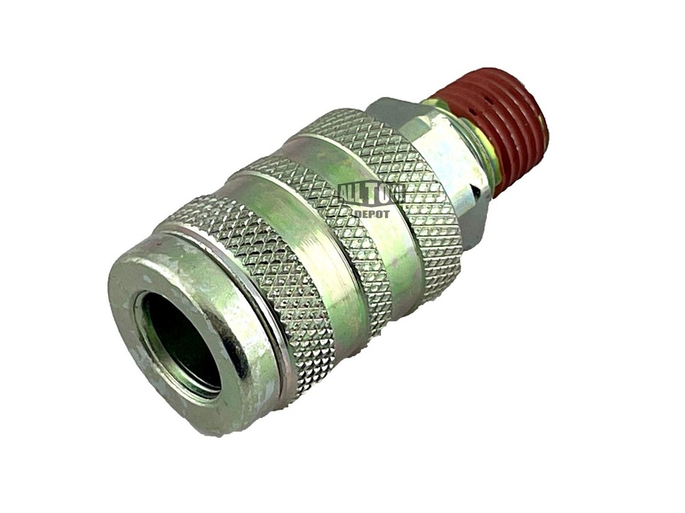 1/4" NPT INDUSTRIAL Air Hose Male Quick Connect Coupler Socket (20 Pack)