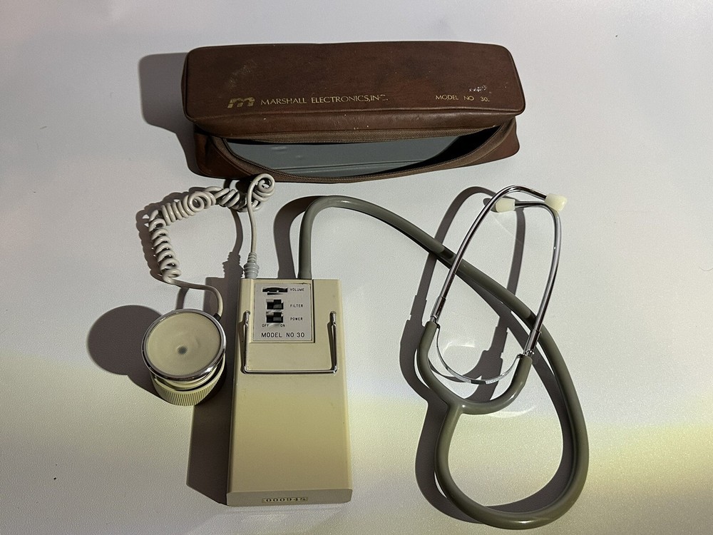Vintage Marshall Electronics Model 30 Acoustic Stabilizer For Stethoscope Japan