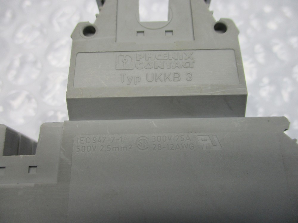 PHOENIX CONTACT UKKB3 TERMINAL BLOCK NSNP