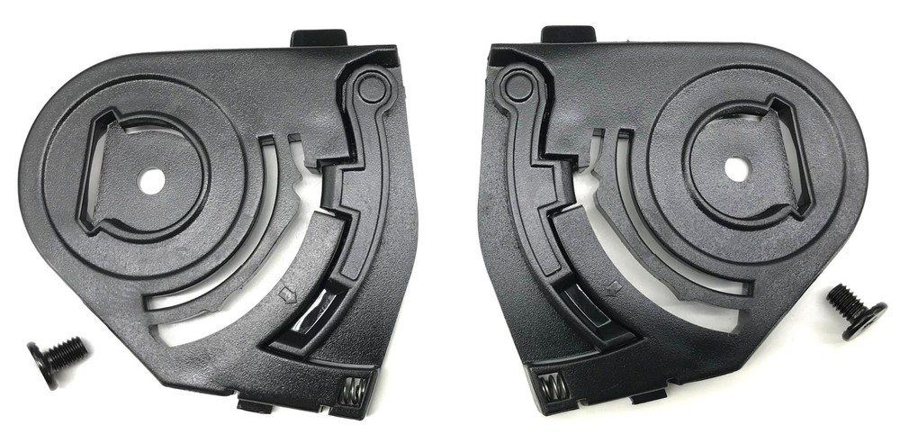 LS2 Copter Helmet Replacement Shield Base Plate Black