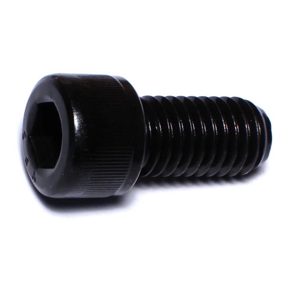 1/2"-13 x 1" Plain Steel Coarse Thread Socket Cap Screws (4 pcs.)