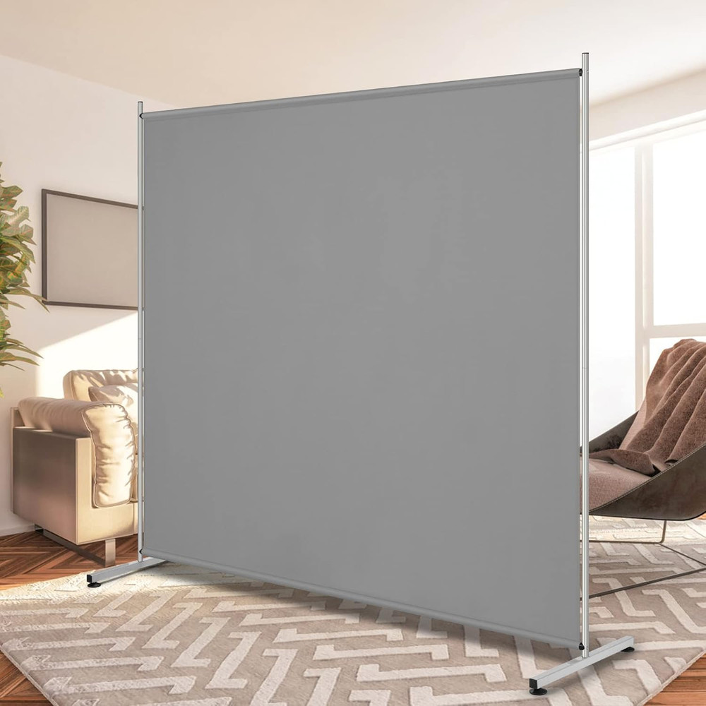 Single Large Panel Room Divider, Privacy Screen for Office, Partition Separators