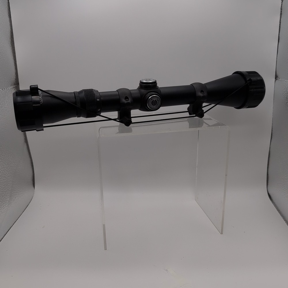 Tasco Rifle Scope Optics 39x40spl JS.2000.05 Missing adjustment knob covers