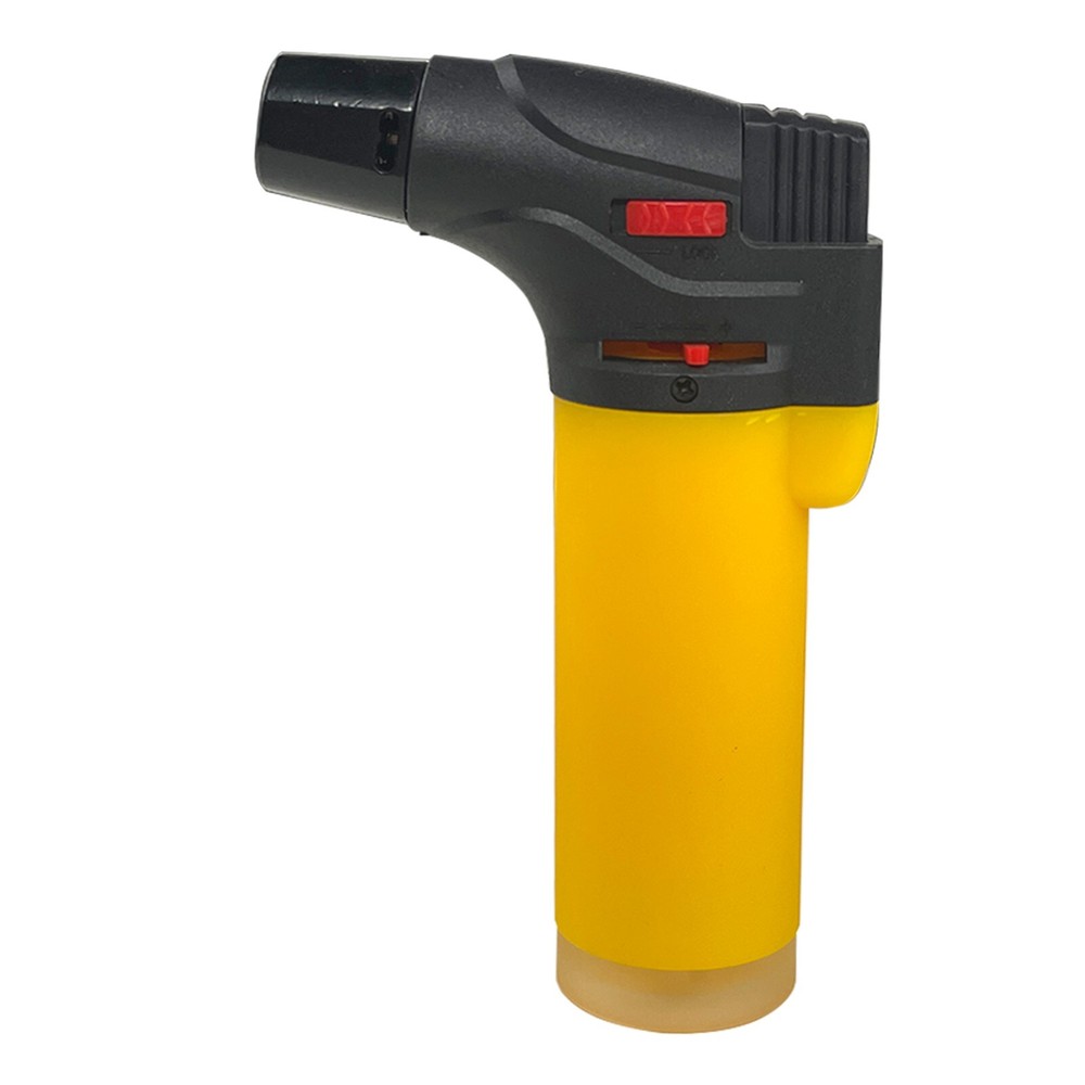 12 Pack Jumbo 4"Single Jet Flame Torch Gun Lighter Refillable Lockable Windproof