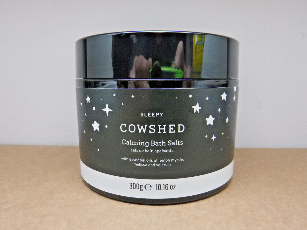 Cowshed Sleepy Calming Bath Salt Melissa & Lemon Myrtle essential oils England