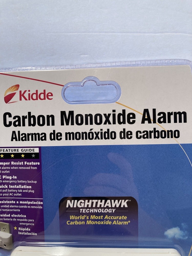 kidde carbon monoxide alarm new/sealed