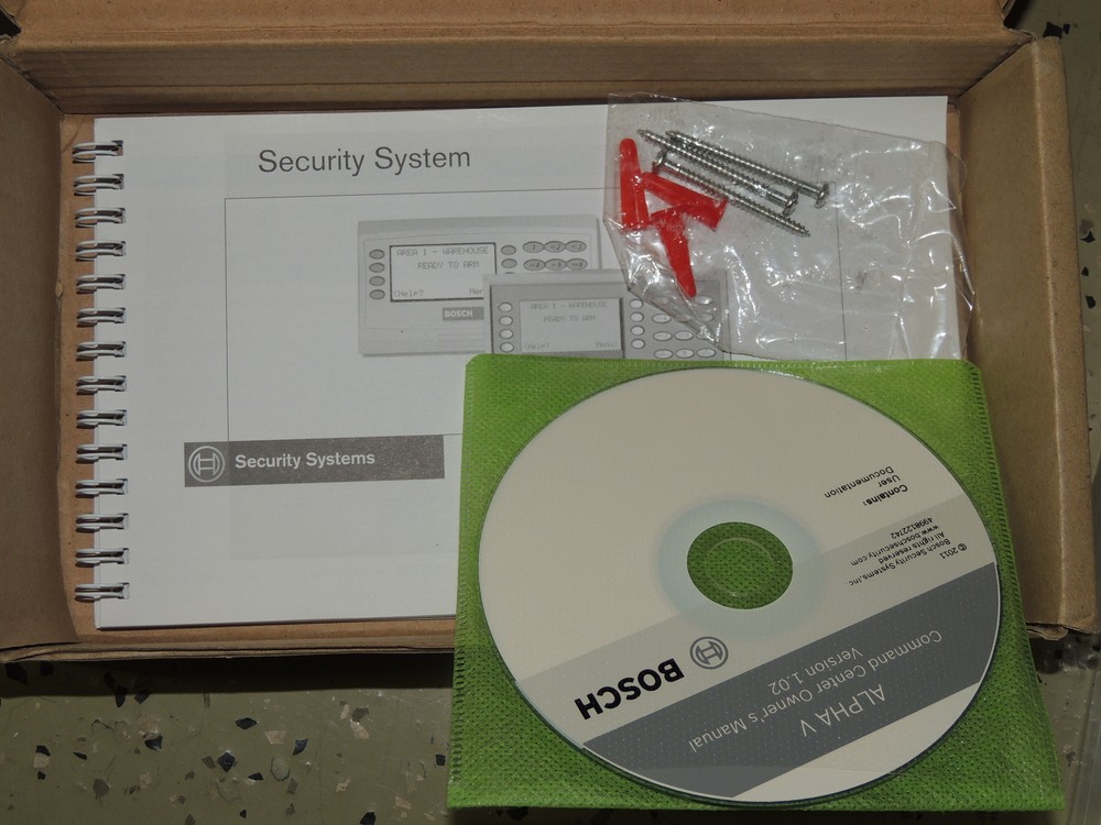 Bosch ATM Style Security System Keypad D1260B Alpha V