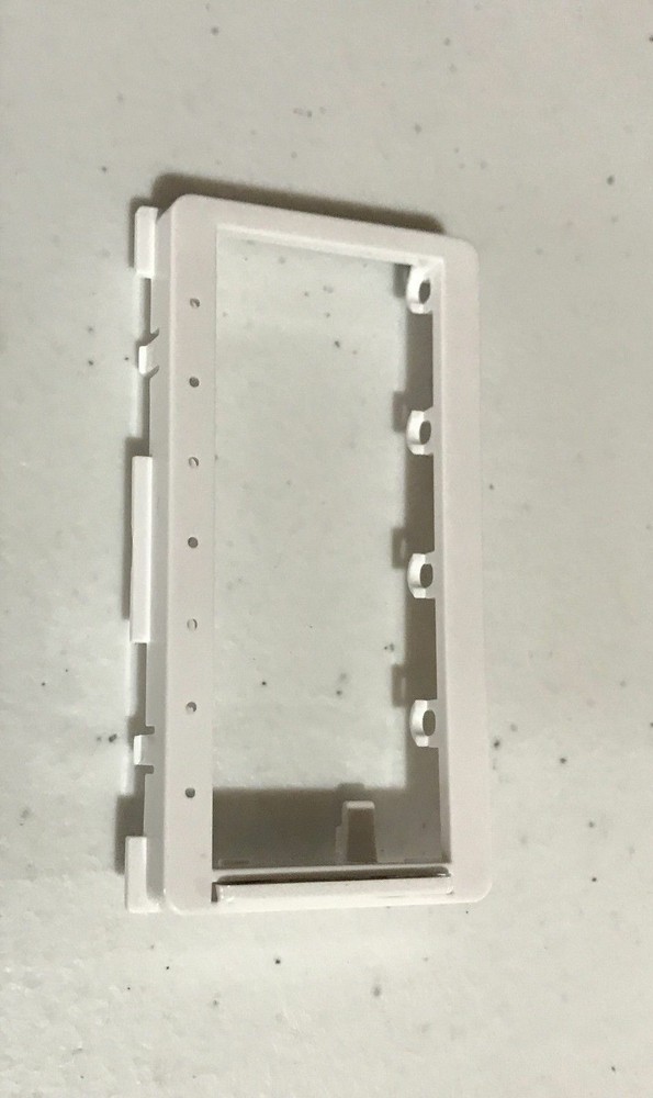 Crestron Dimmer Switch Button Rocker White Smooth CLW-BTN Multiple Sizes Bezel