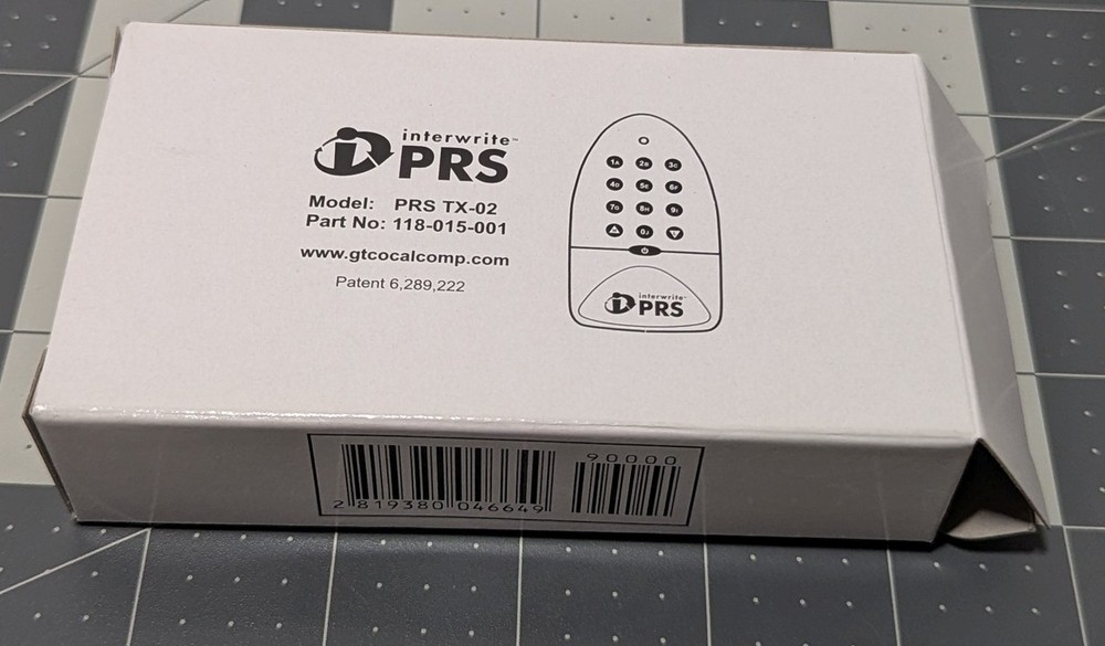 Box of 10 New InterWrite PRS TX-02 Transmitters