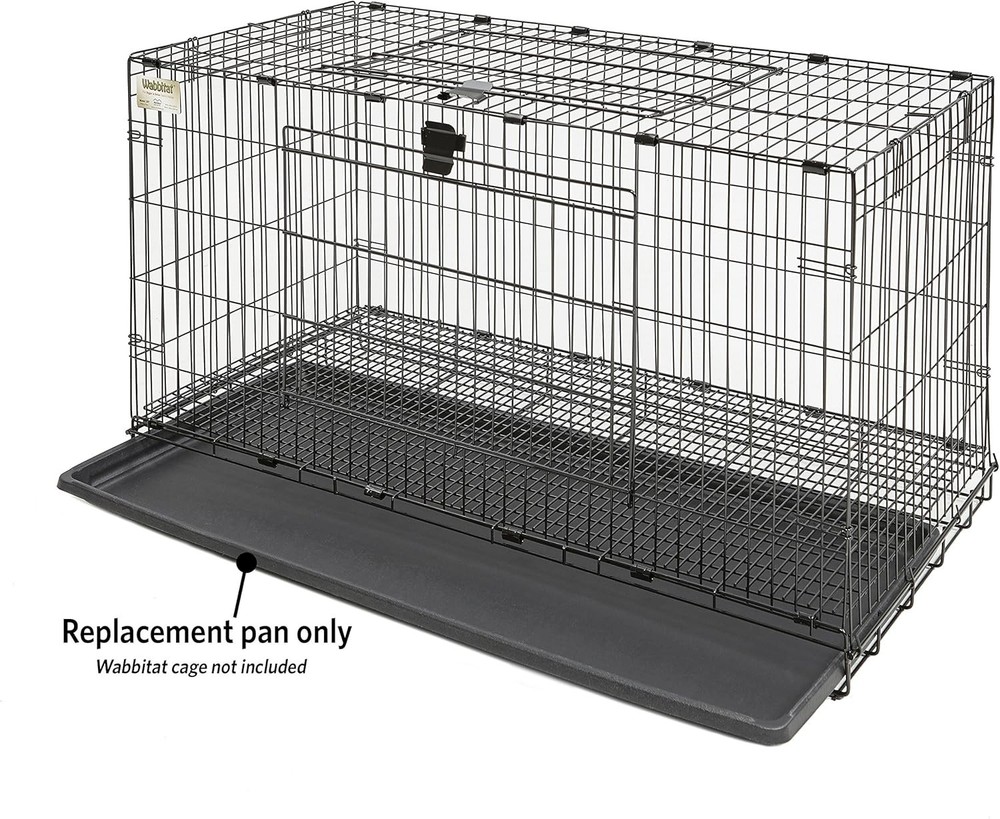 Medium Rabbit Cage Replacement Pan, Easy Clean Design with Leak Proof Feature