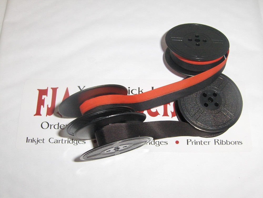 Combo Pack - Olympia Electric Typewriter Ribbons - Red & Black Ribbons