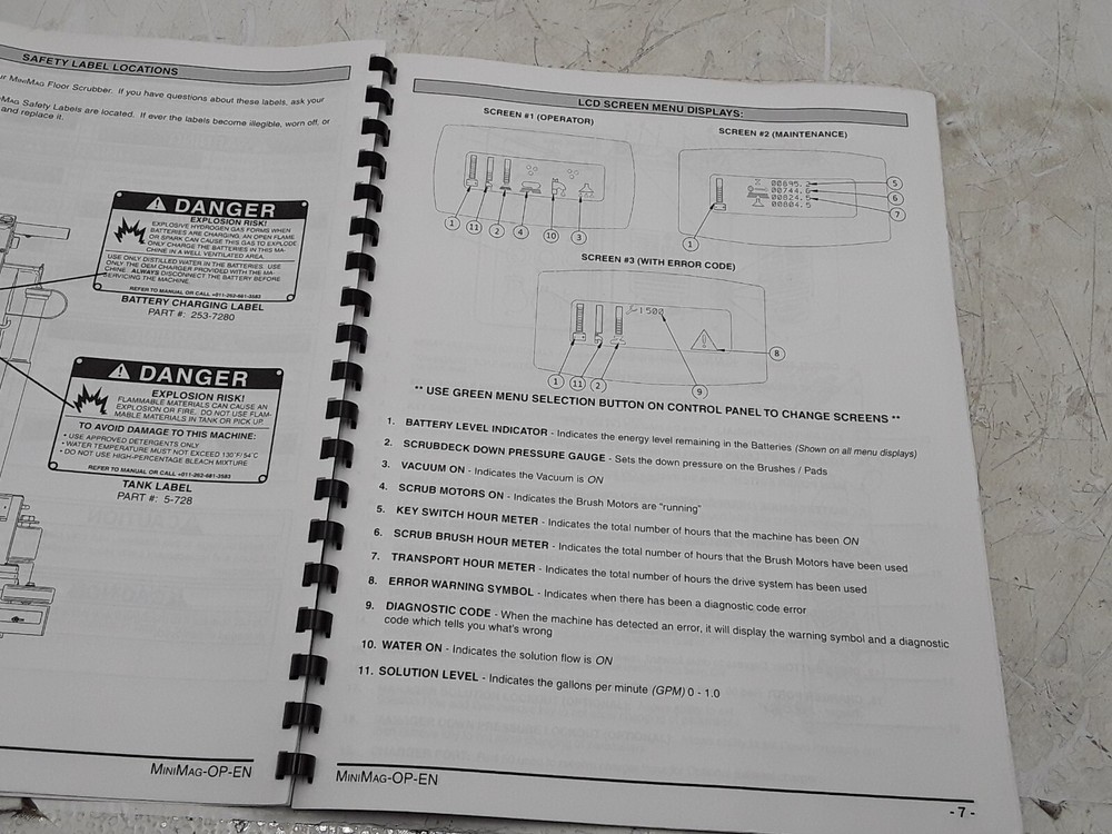 RPS MiniMag Operating Instructions