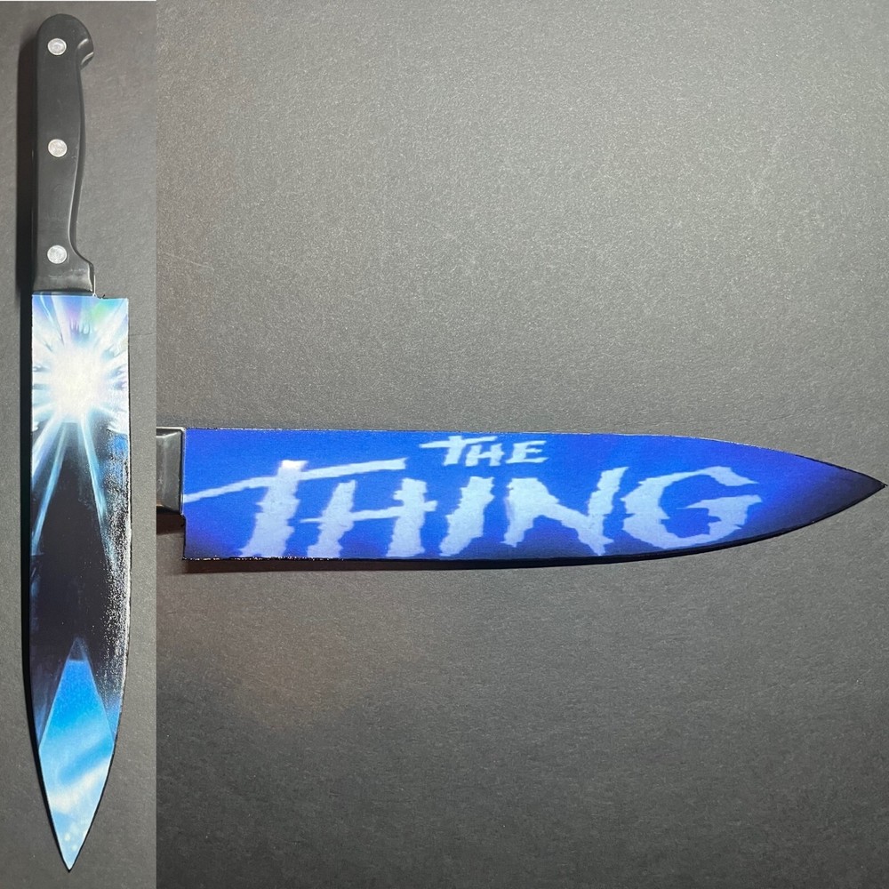 The Thing 1982 Kitchen Knife With Stand