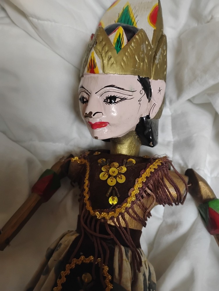 Haunted Indonesian Puppet Doll Antique